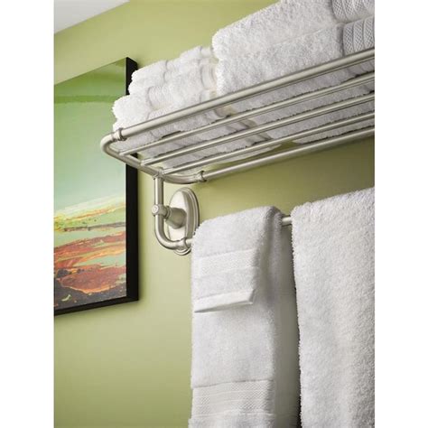 lowes towel holder|lowe's wall mounted towel rack.